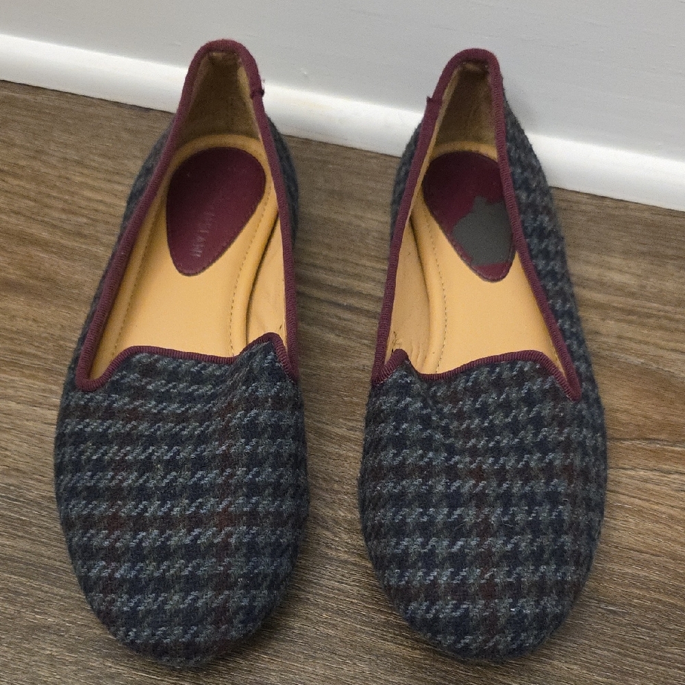 ANTONIO MELANI Blue and Burgundy Loafers